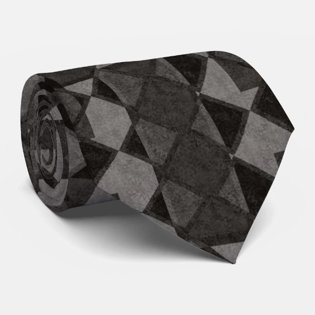 Corbata Negro (Enrollado)