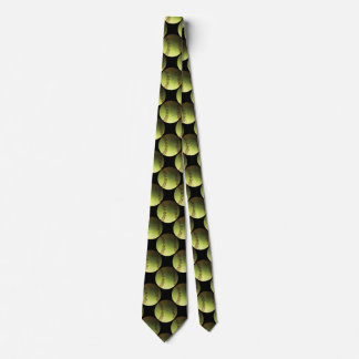 Corbata Negro amarillo del softball