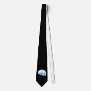 Corbata Negro de amarre terrestre