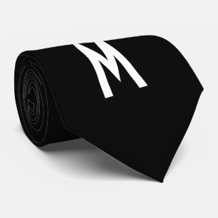 Corbata Negro moderno simple