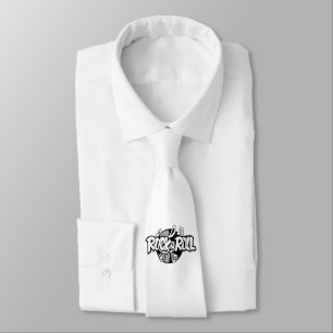 CORBATA NEGRO PARA TU HOMBRE QUE AMA "ROCK AND ROLL"