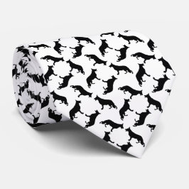 Corbata Negro pastor alemán