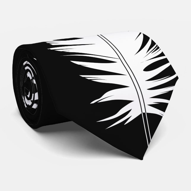 Corbata Negro, Ravens y Feather (Enrollado)