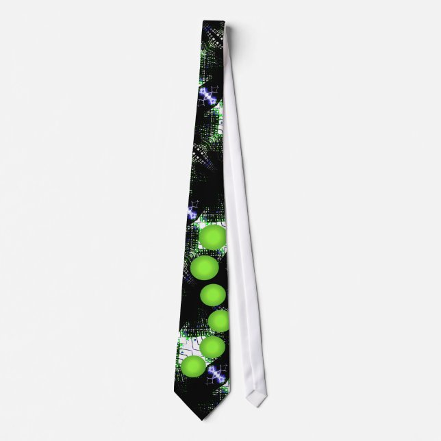 Corbata Negro urbano de la ciudad artsy y lazo para hombre (Anverso)