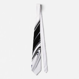Corbata Negro y blanco moderno
