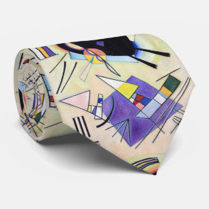 Corbata Negro y violeta - Kandinsky