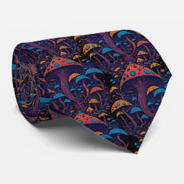 Corbata Neon Dreamscape de Hongos