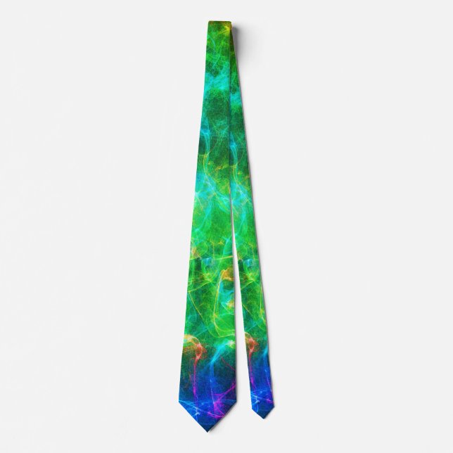 CORBATA NEON GREEN -3 NECK TIE (Anverso)