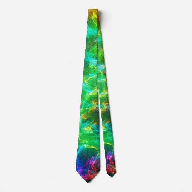 CORBATA NEON GREEN NECK TIE (Anverso)