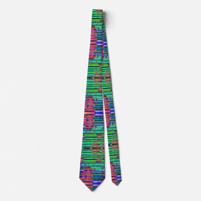 Corbata Neon Green Strik Necs (Anverso)