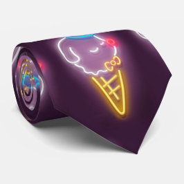 Corbata Neon Ice Cream Dog