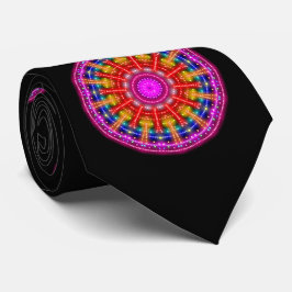 Corbata Neon Medallion