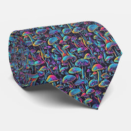 Corbata Neón Psicodélico - Declaración de Hongos