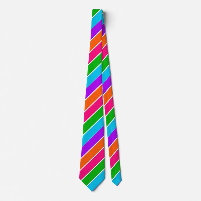 Corbata Neon Sherbet Stripes Necp Tie (Anverso)
