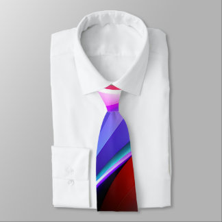 Corbata Neon Swirl