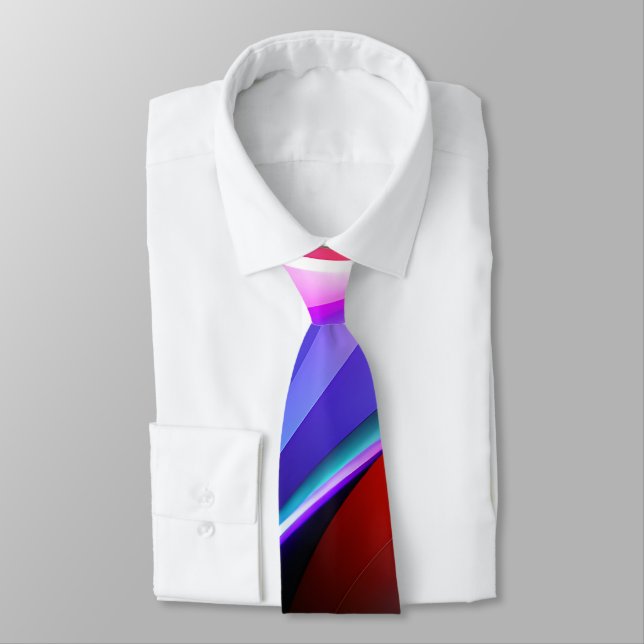 Corbata Neon Swirl (Atado)