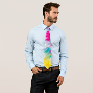 Corbata Neon Tie Dye Groovy