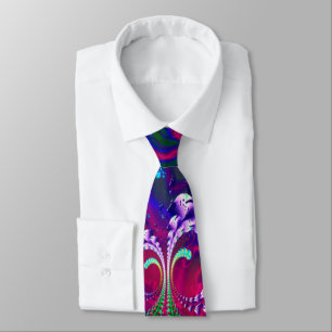 Corbata Nerdberries Fractal Psicodélico