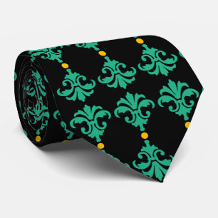 Corbata Neumático de banda de Damasco Ornate decorativo