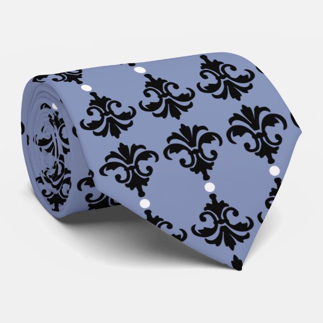 Corbata Neumático de banda de Damasco Ornate decorativo (Enrollado)