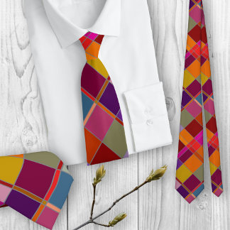 Corbata Neumático de comprobación de diseño de otoño