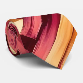 Corbata Neumático de cuello multicolor contemporáneo