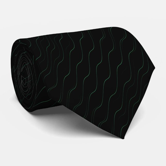 Corbata Neumático de cuello negro (Enrollado)