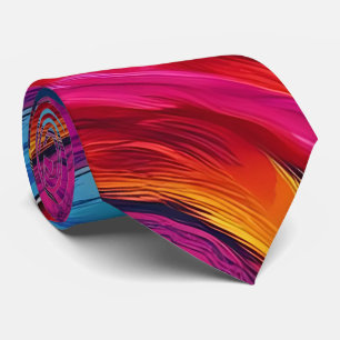 Corbata Neumático eléctrico del cuello del arcoiris