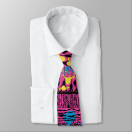 Corbata Neurociencia Retina Pink Tie