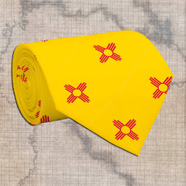 Corbata New Mexico Ties, moda USA, México Bandera