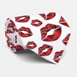 Corbata Nexo del El día de San Valentín del patrón de beso
