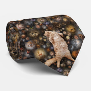 Corbata Nighty Kitty Cat,