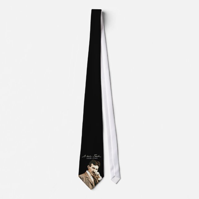 Corbata Nikola Tesla (Anverso)