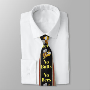 Corbata No abejas No Butts Necktie