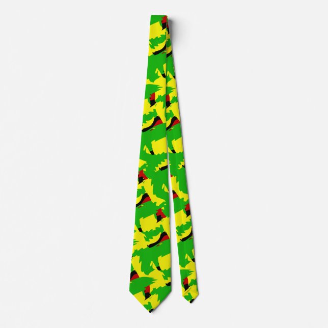 Corbata No Bastante Camo Neck Tie (Anverso)