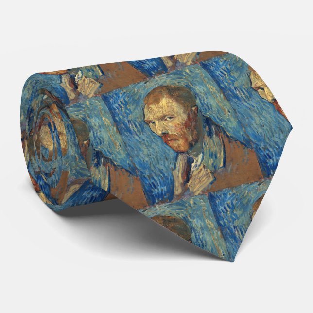 Corbata No es una falsificación - Autorretrato de Vincent  (Enrollado)