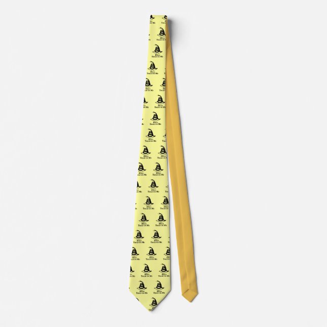Corbata No pise en mí (Anverso)