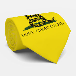 Corbata No Pises a Mí bandera Gadsden