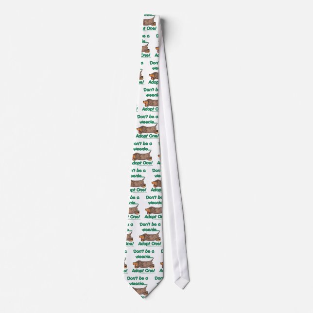 Corbata ¡No seas Weenie! (Anverso)