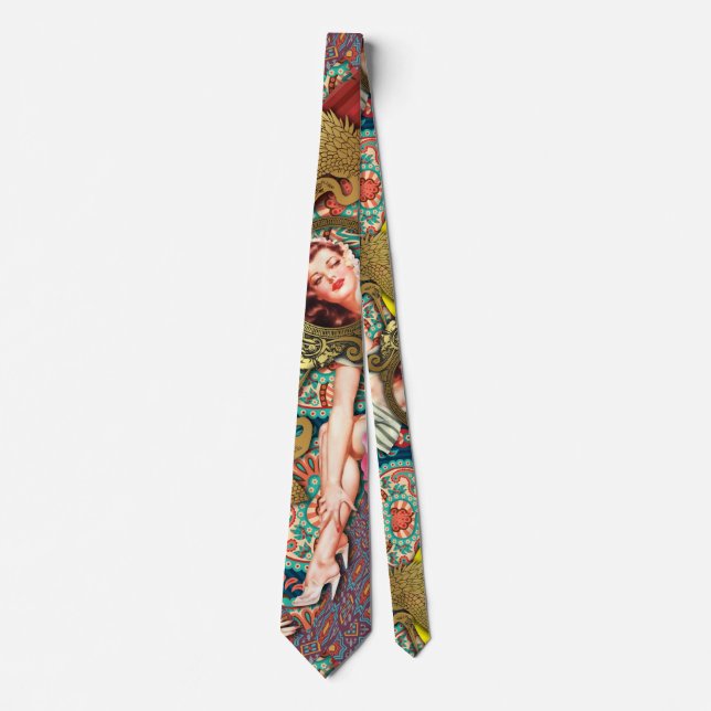 Corbata No-Señal - Dama Cheeky (Anverso)