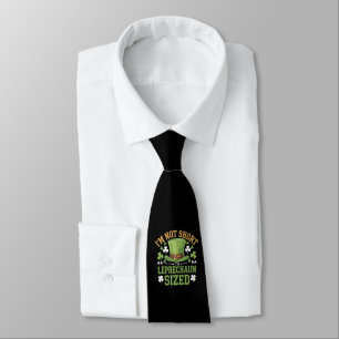 Corbata No soy bajo, soy de tamaño Leprechaun para St Patr