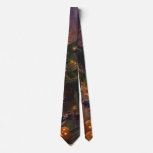 Corbata Noche de Brujas