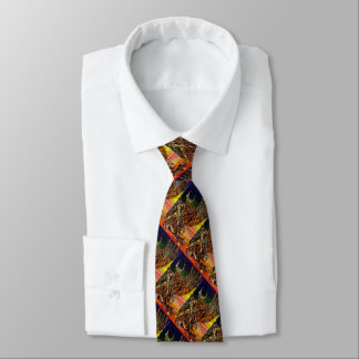 Corbata NOCHE OSCURA CON DRAGON Fantasy