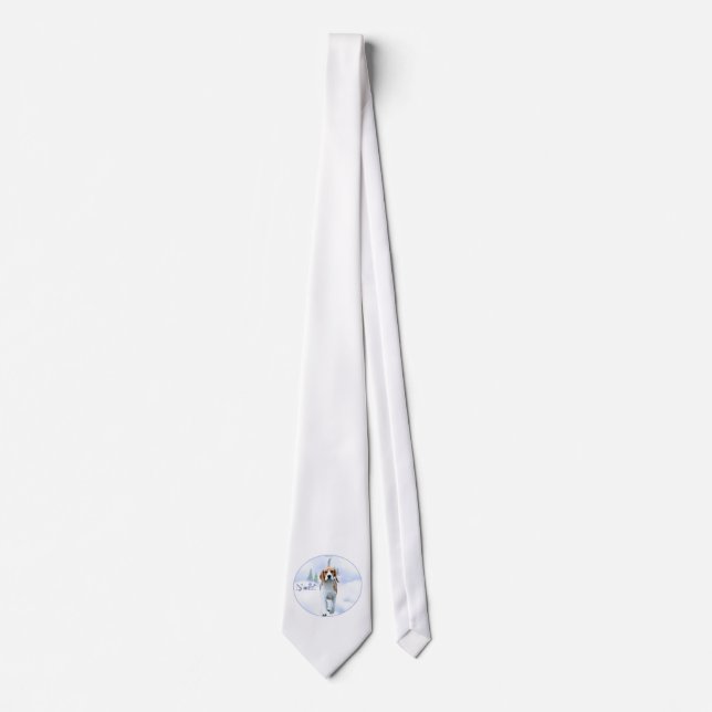 Corbata Noel Beagle Tie (Anverso)