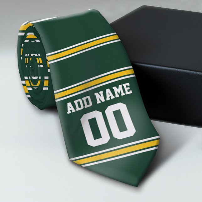 Corbata Nombre personalizado de Jersey de Sports Team Foot (Custom Tie)