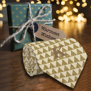 Corbata Nombre personalizado del triángulo del Purpurina g