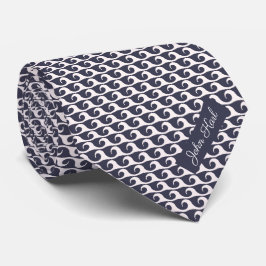 Corbata Nombre personalizado y texto nautico