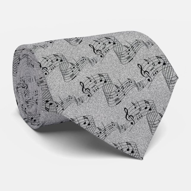 CORBATA NOTAS MULTIMUSICALES- (Enrollado)