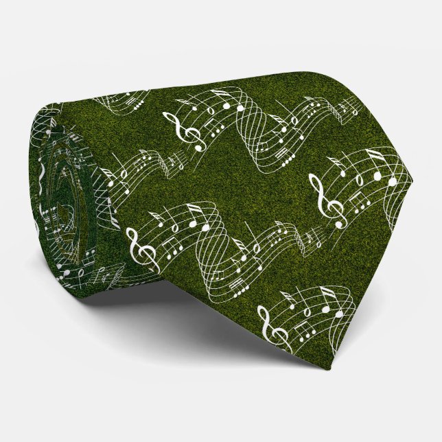 CORBATA NOTAS MULTIMÚSICAS - NECK TIE (Enrollado)