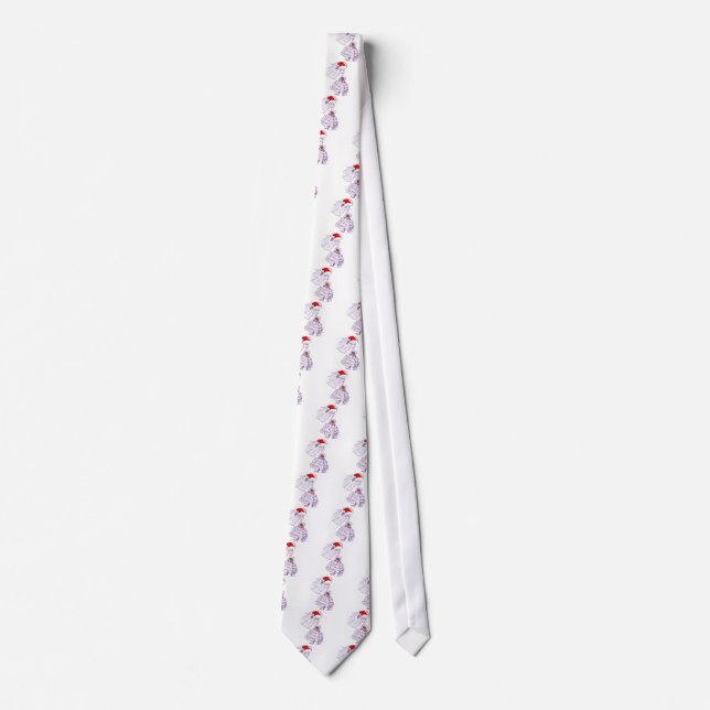 Corbata Novia navidad (Anverso)